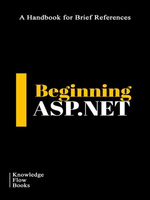 cover image of Beginning Asp.Net